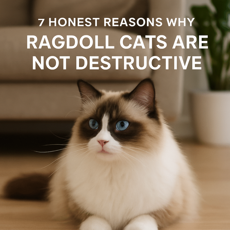 7 Honest Reasons Why Ragdoll Cats Are Not Destructive