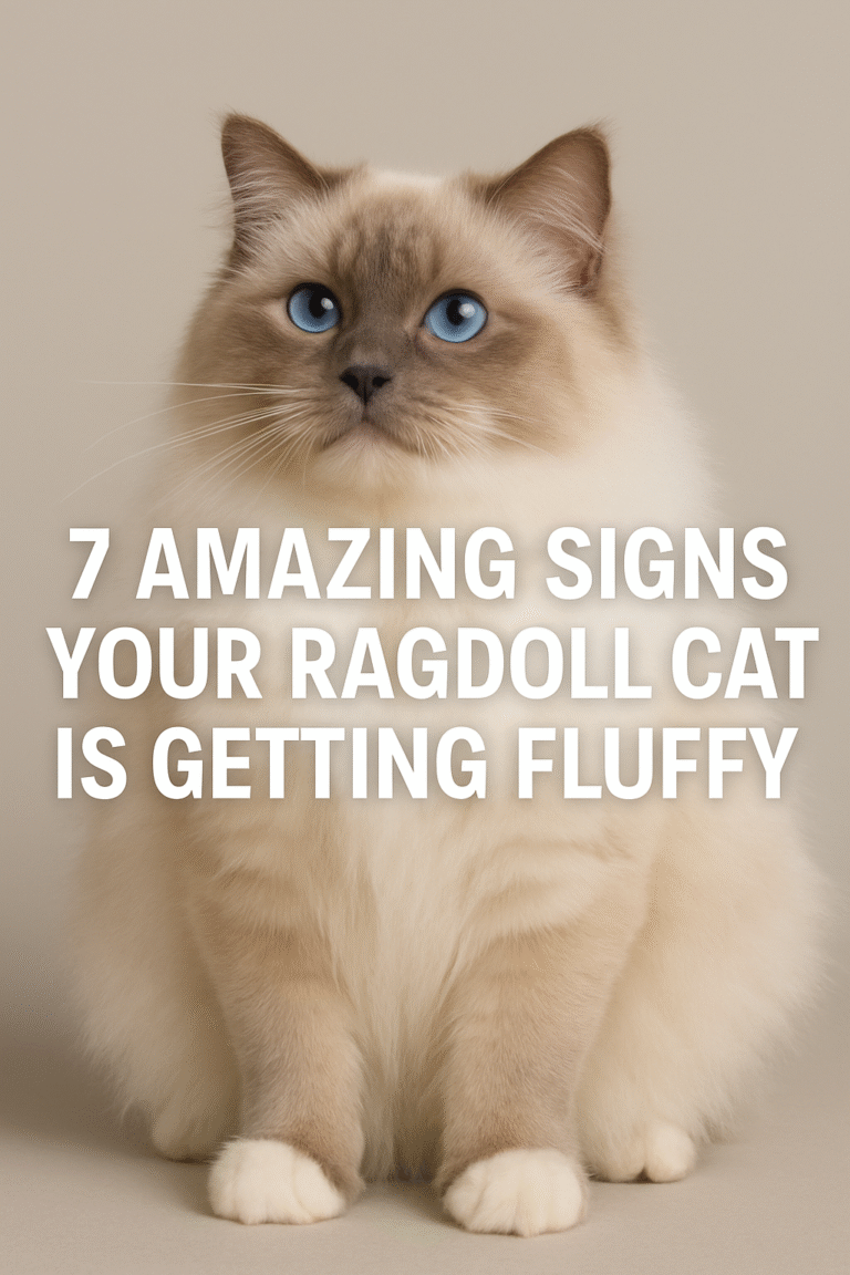When Will My Ragdoll Cat Get Fluffy?