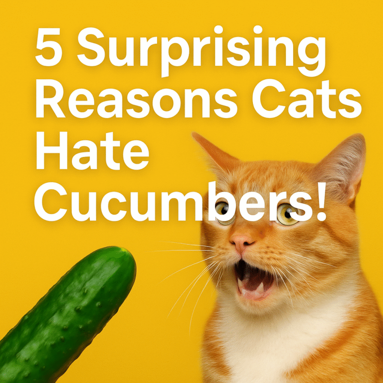 5 Surprising Reasons Cats Hate Cucumbers!