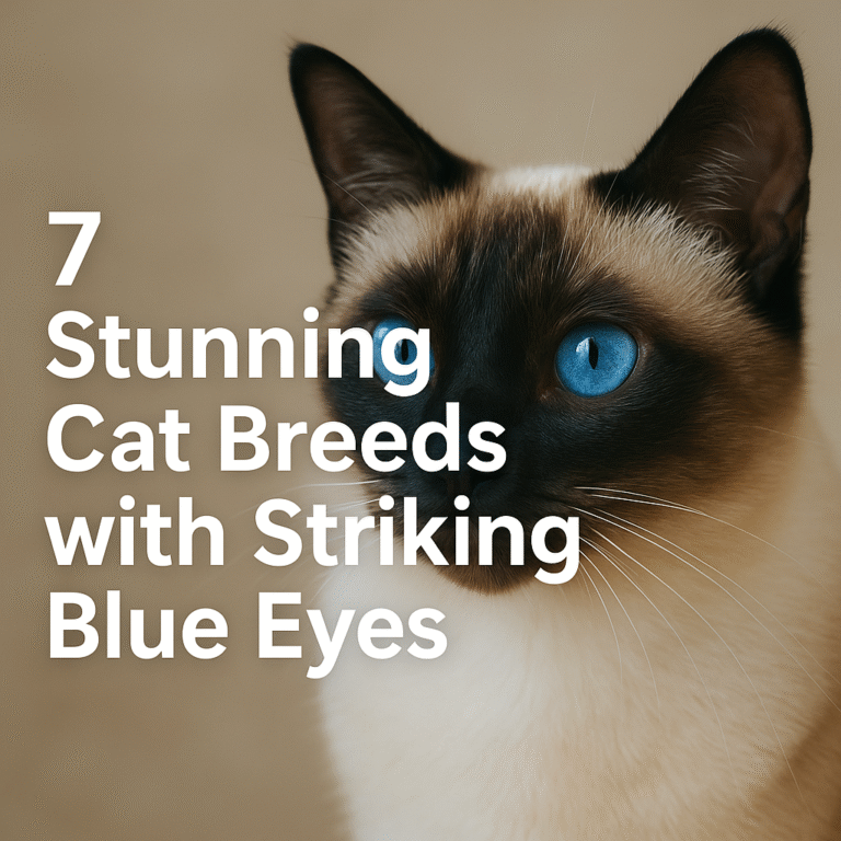 7 Stunning Cat Breeds with Striking Blue Eyes