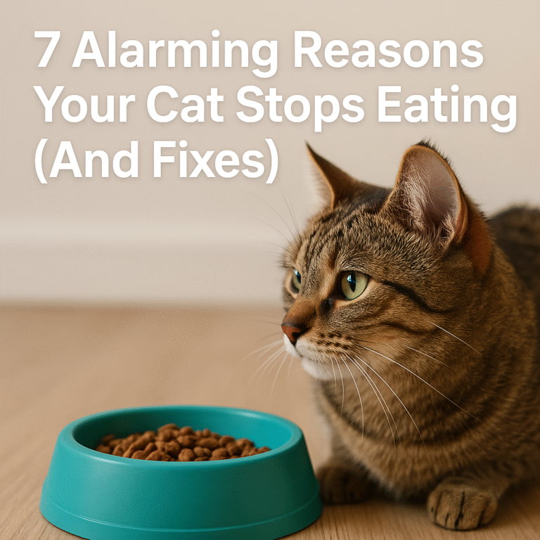 7 Alarming Reasons Your Cat Stops Eating (And Fixes)